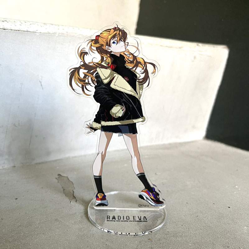 新品未開封品✨ヱヴァンゲリヲン アスカ RADIO EVA アクスタ 3個