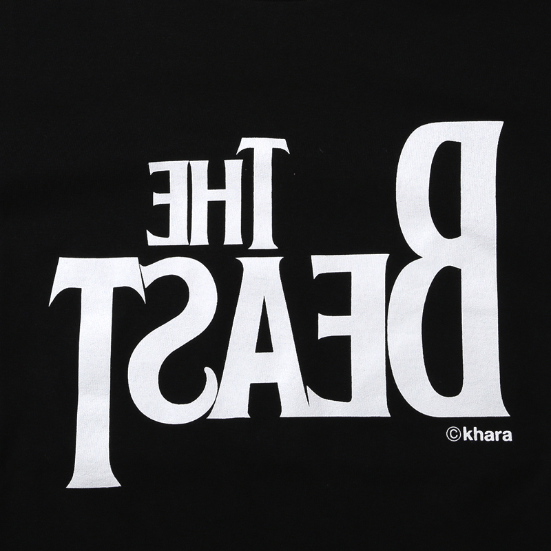 RADIO EVA A102 THE BEAST T-Shirt β/BLACK×WHITE BLACK×WHITE M