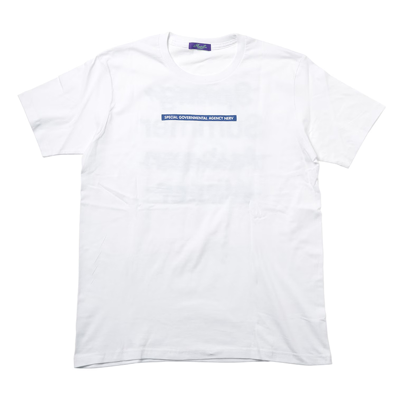 RADIO EVA 572 NEW ONLY SUMMER T-Shirt/WHITE×BLUE WHITE×BLUE M