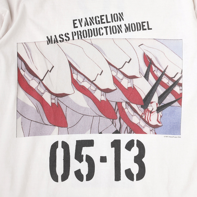 【EVANGELION:95】0045 T-Shirt/WHITE WHITE XL