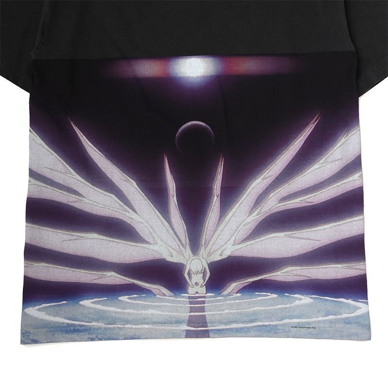 【EVANGELION:95】0046 T-Shirt/BLACK BLACK M