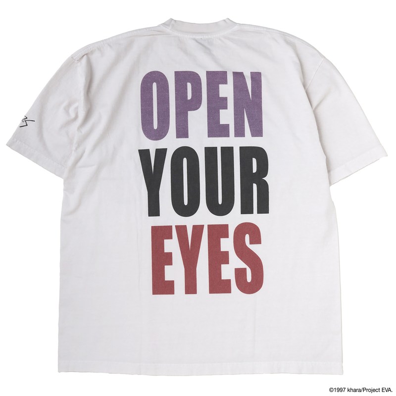 【EVANGELION:95】0107 T-Shirt/WHITE/L WHITE L