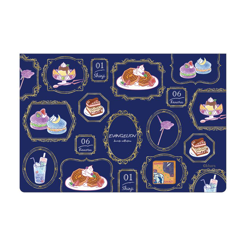 EVANGELION SWEETS COLLECTION/エンベロープケース/SHINJI&KAWORU(ムービック)