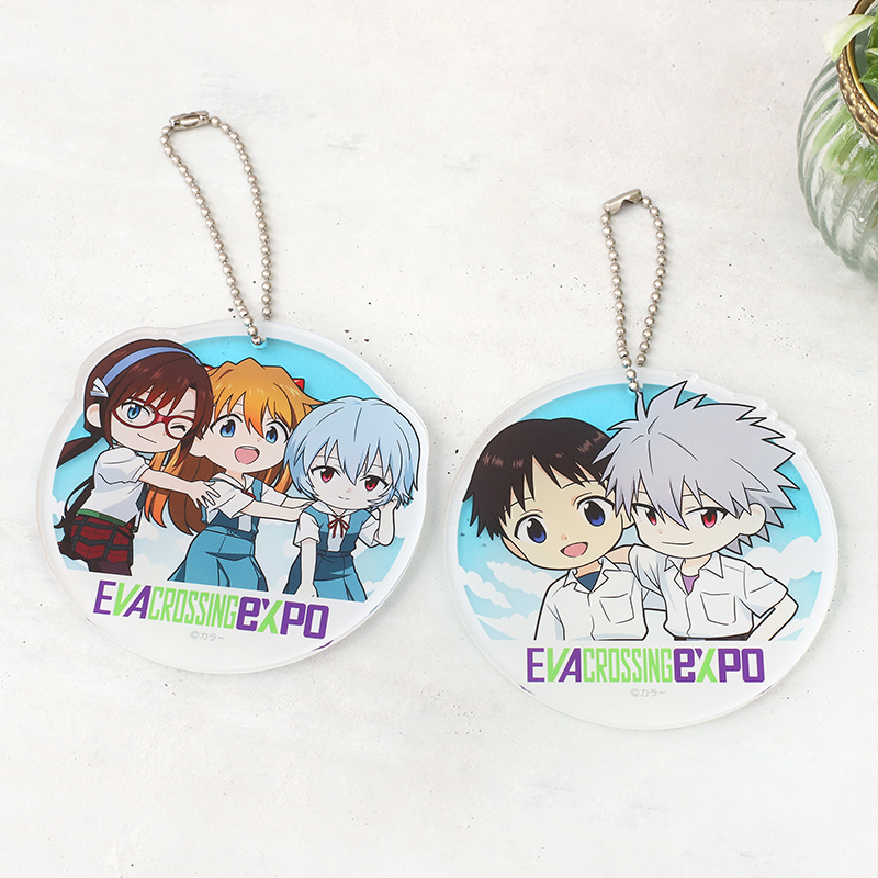エヴァンゲリオン大博覧会】アクリルキーホルダー/メインビジュアル