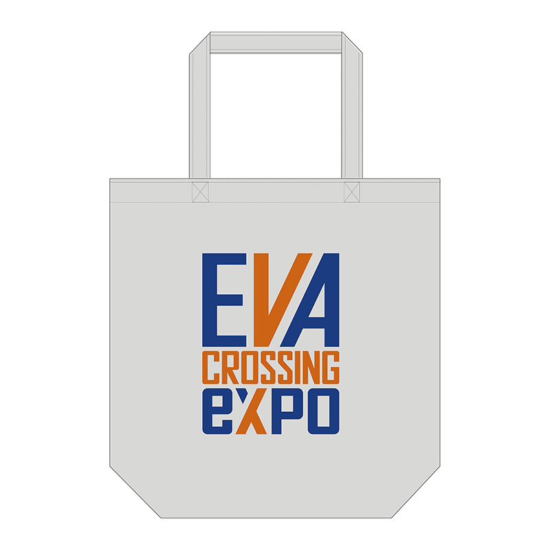 【エヴァンゲリオン大博覧会】トートバッグ/ロゴ (Mark.06)