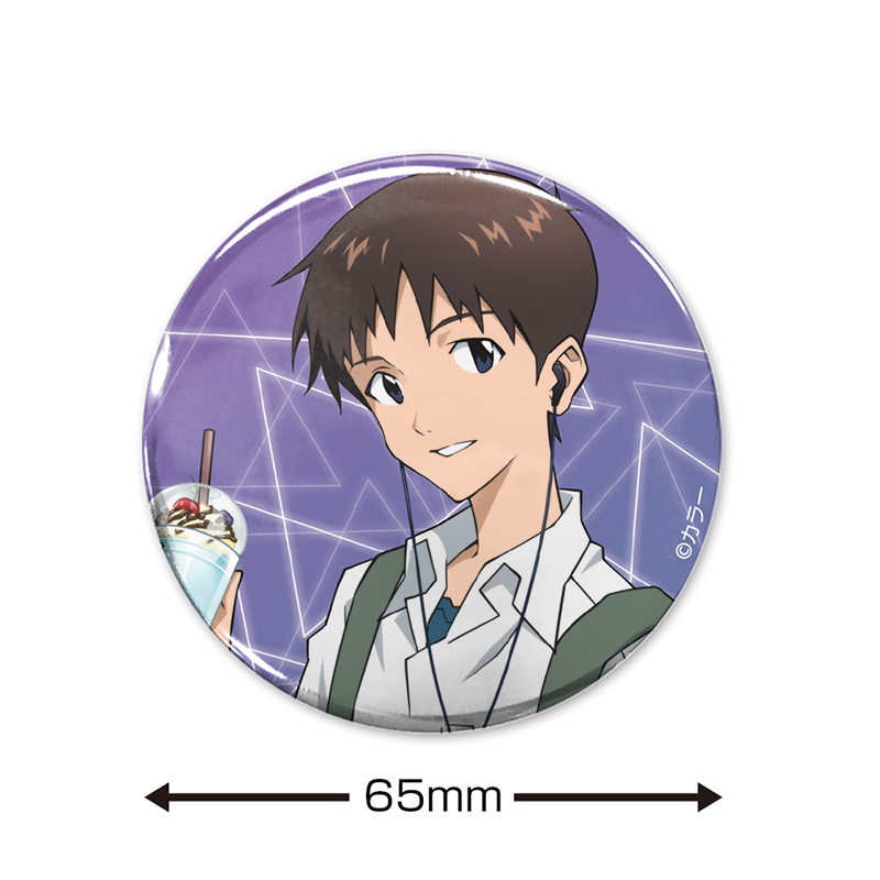 EVANGELIONトウキョウスカイツリー計画缶バッジ 碇シンジ EVANGELIONトウキョウスカイツリー計画缶バッジ 碇シンジ ピンズ