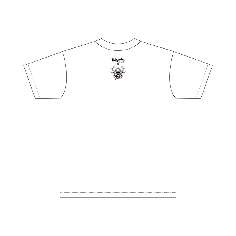 FM EVA 30.0 オリジナルTシャツ(ホワイト)/東京タワー(TOKYO FM) ホワイト Lサイズ