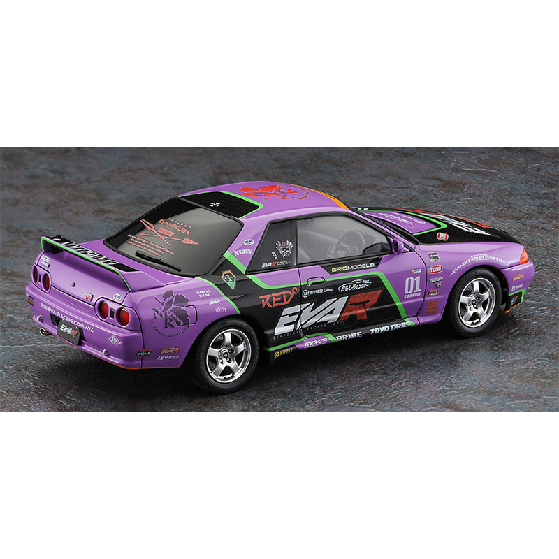 プラモデル 1/24スケールエヴァRT初号機スカイライン R32 GT-R