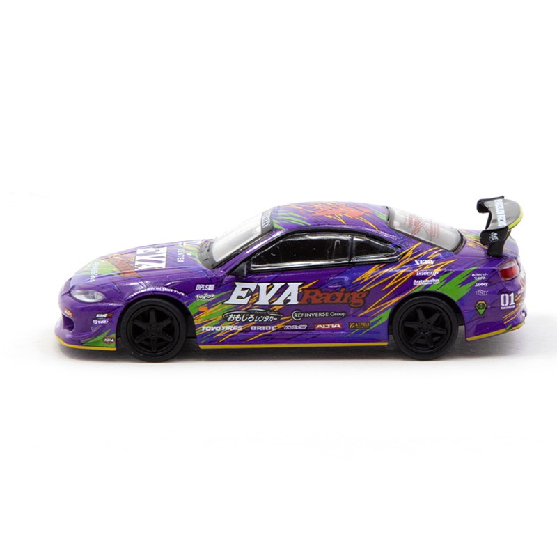 エヴァレーシング 1/64ミニカー エヴァRT初号機 シルビアS15（紙箱版
