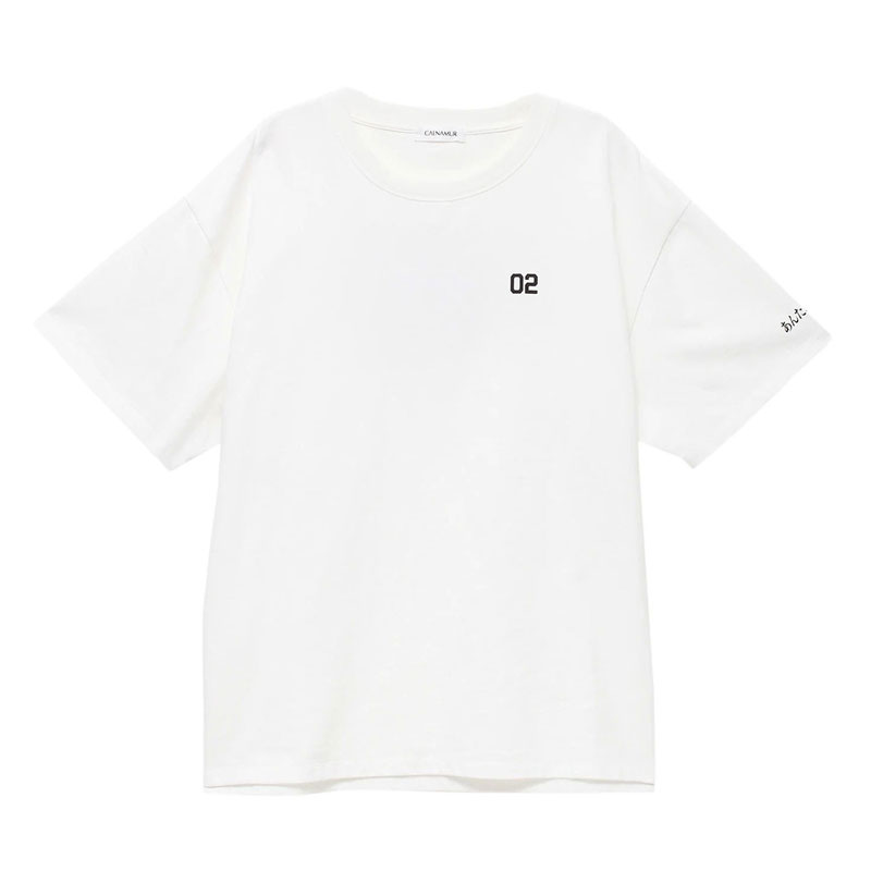 EVANGELIONxCALNAMUR】REI TSHIRT/白/フリーサイズ