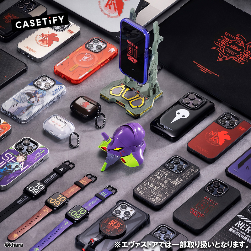 CASETifY　エヴァンゲリオン★AirPodsケース使用しなかったので出品しました