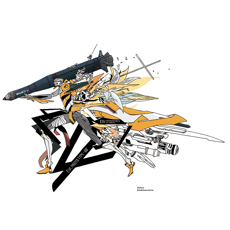 受注生産品】RADIO EVA 397 EVA Canvas Art （illustration）