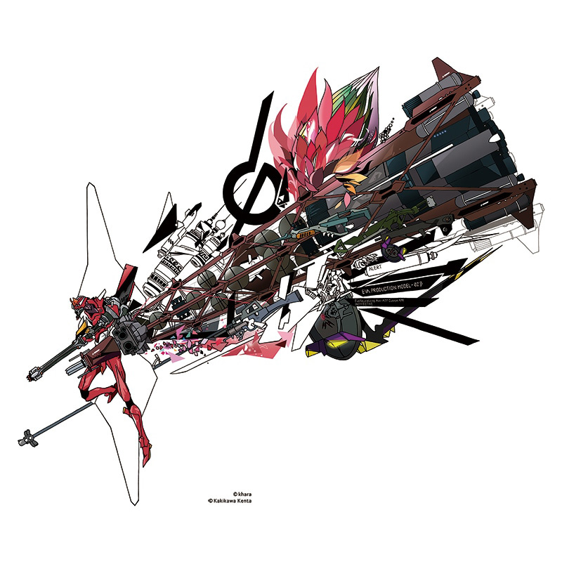 受注生産品】RADIO EVA 397 EVA Canvas Art （illustration）