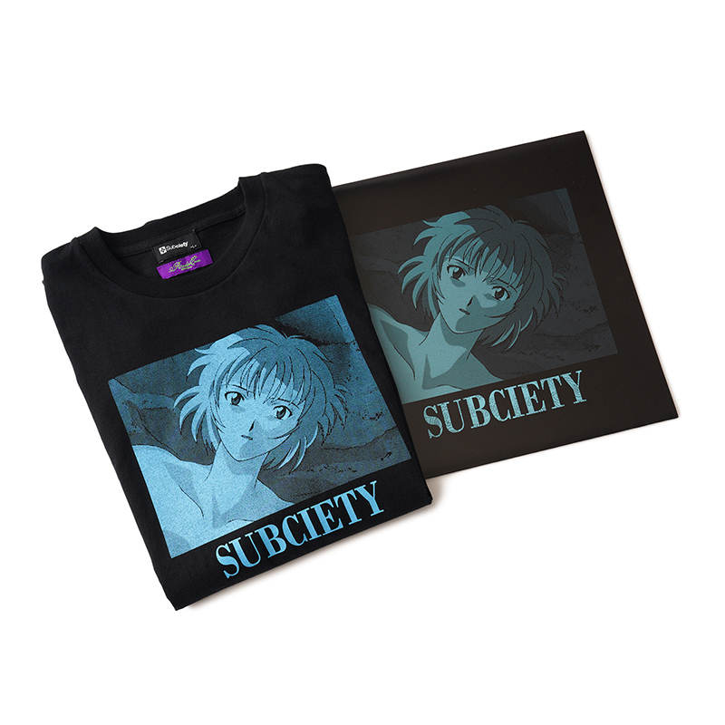 【RADIO EVA"THE 30"】C041 DISC7 (REI)TEE by Subciety/BLACK BLACK S