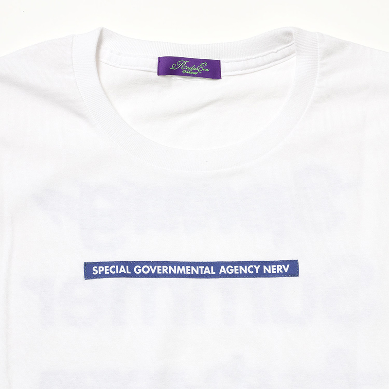 RADIO EVA 572 NEW ONLY SUMMER T-Shirt/WHITE×BLUE WHITE×BLUE M