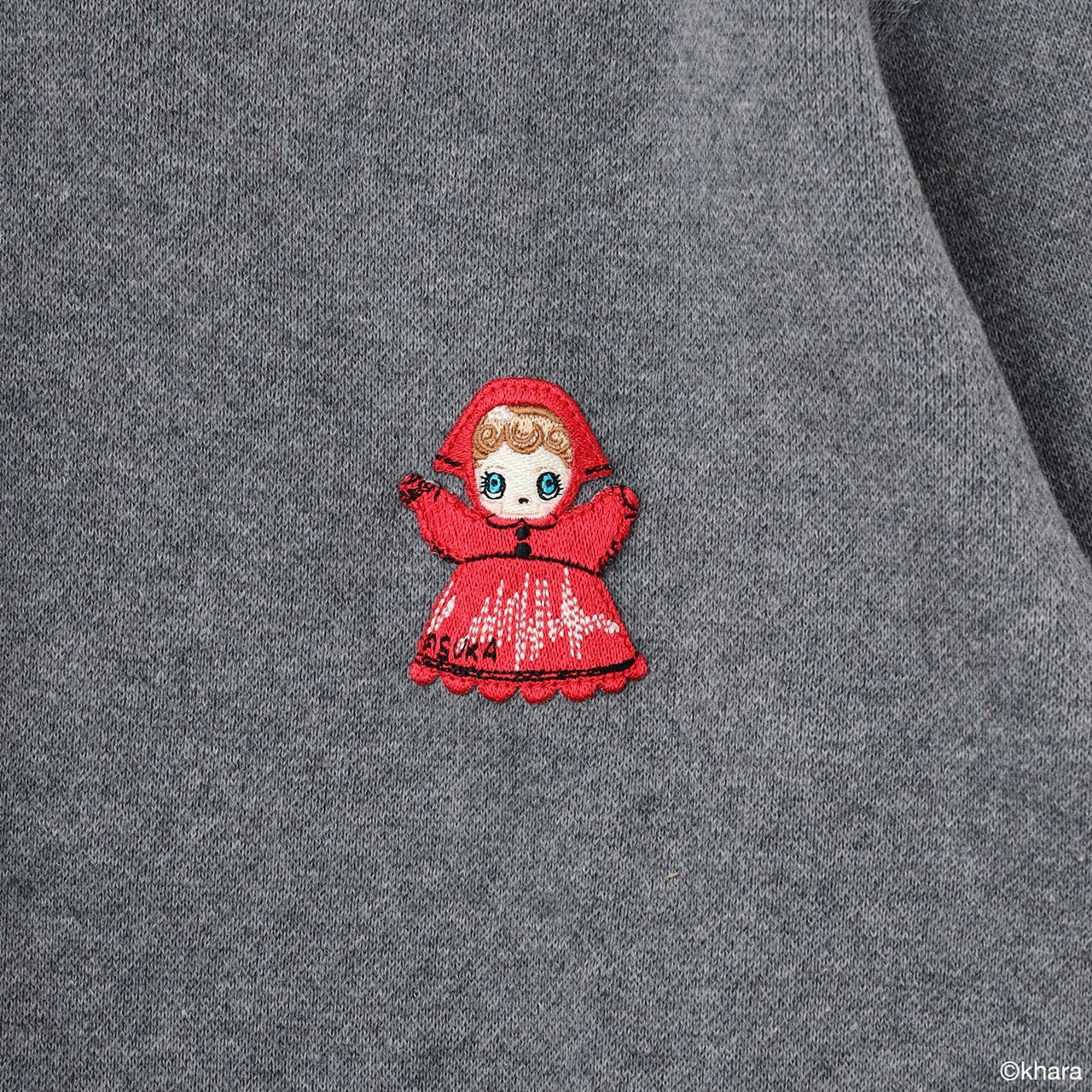 RADIO EVA A346 PUPPET Collection Cardigan/GRAY GRAY M