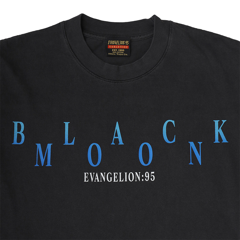 【EVANGELION:95】0046 T-Shirt/BLACK BLACK M