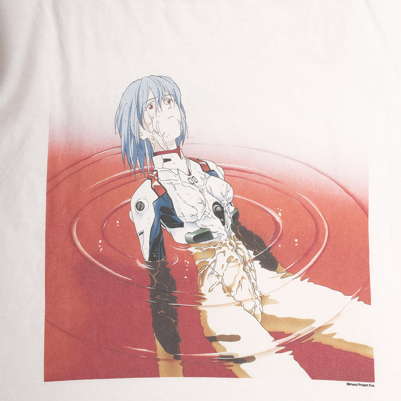 【EVANGELION:95】0067 T-Shirt/WHITE WHITE S