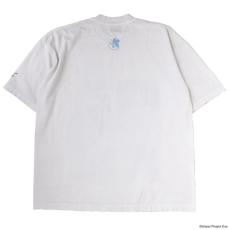 【EVANGELION:95】0104 T-Shirt/WHITE/L WHITE L