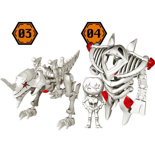 ほねほねゲリオン第２弾 8個入りボックス一般版（カバヤ食品）