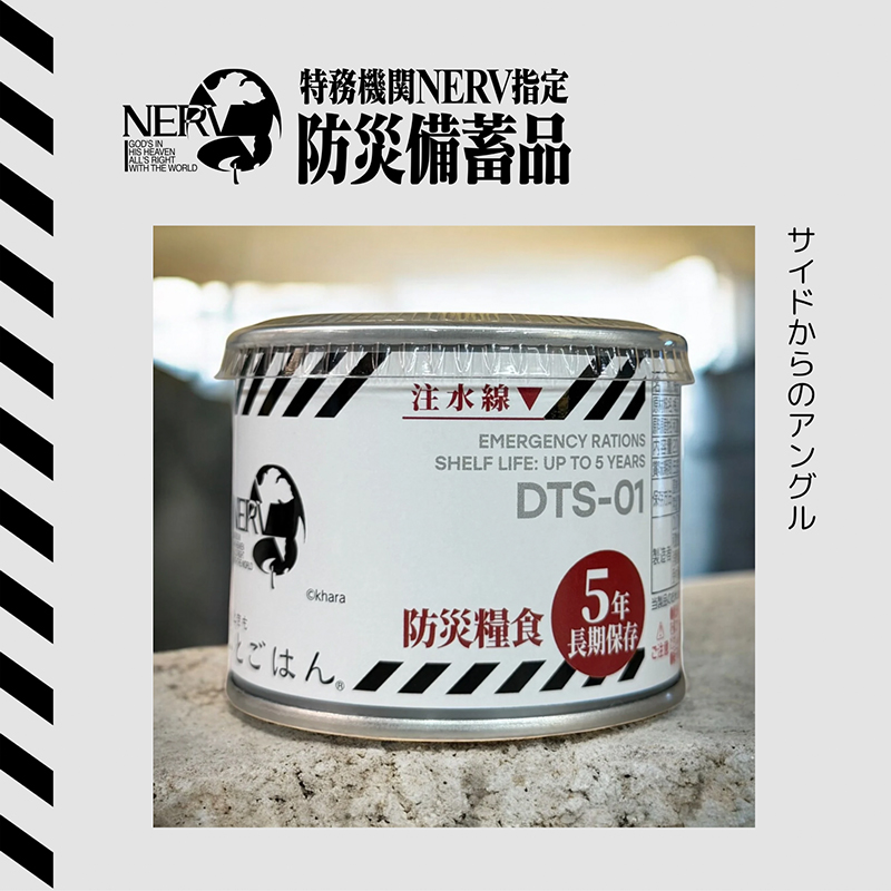 特務機関NERV指定 どんなときもウメとごはん 2個入りBOX(永岡食品)