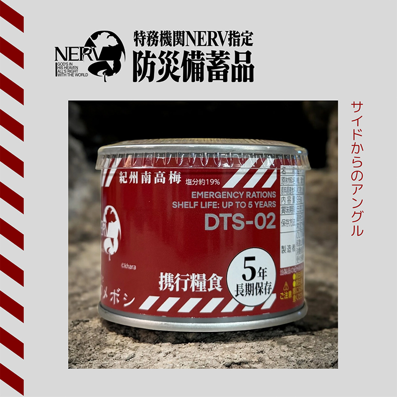 特務機関NERV指定 どんなときも99ウメボシ 6個入りBOX(永岡食品)