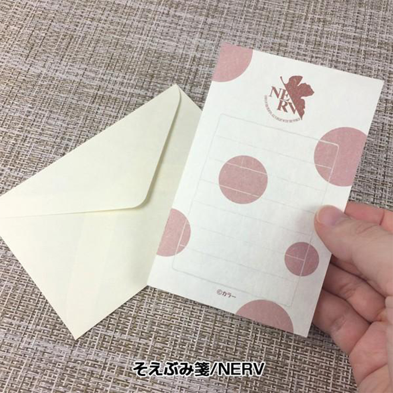 EVANGELION STOREオリジナル そえぶみ箋/NERV