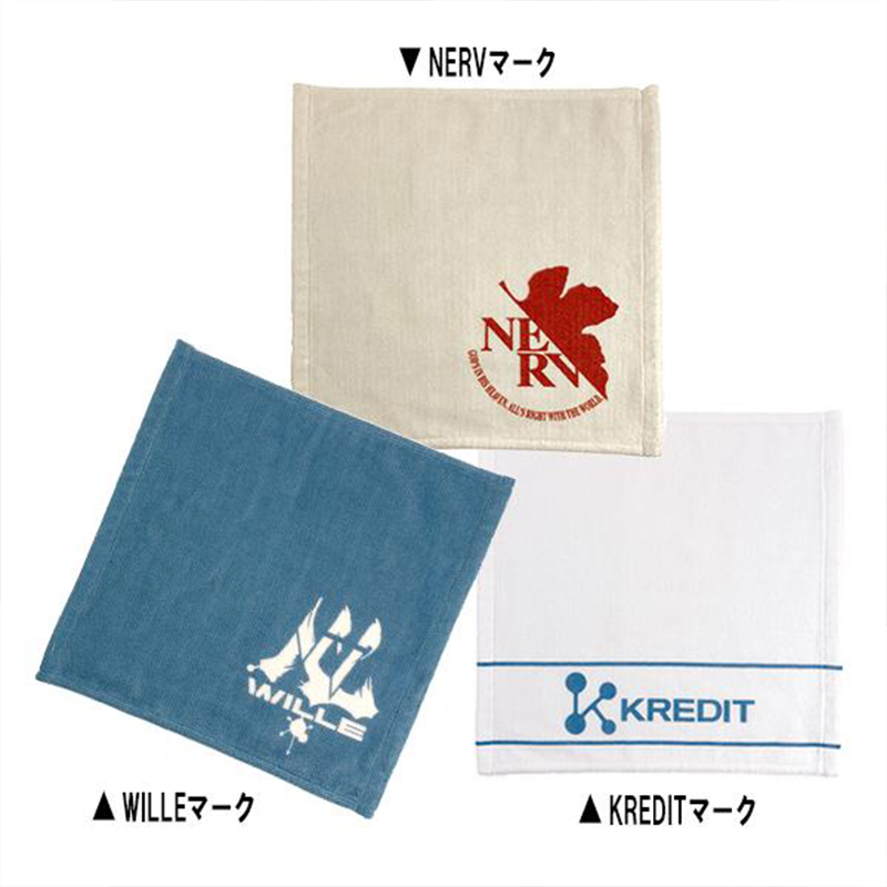 EVA STORE オリジナルミニタオル(ホワイト)/KREDITマーク