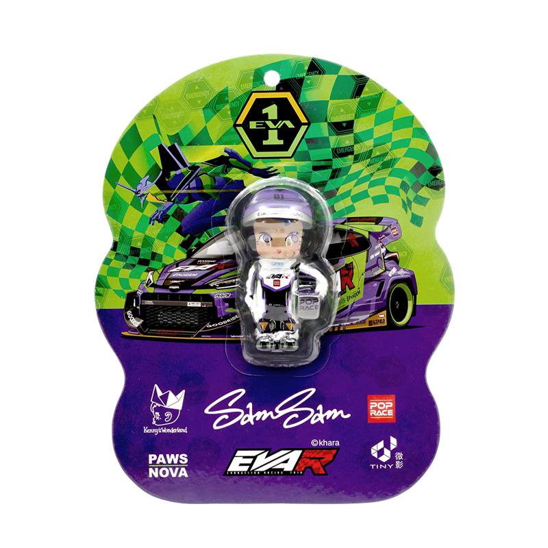 POP RACE X TINY】エヴァンゲリオンレーシング SAMSAMフィギュア