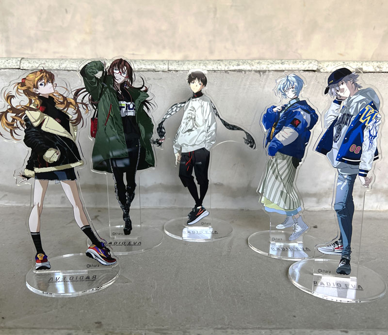 ネイビーシー EVASTOREオリジナル RADIO EVA アクリルスタンド 第5弾