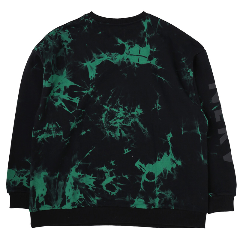 【メーカー直送】 Tie EVA-01 A292 RADIOEVA Dye GREEN SWEAT/GREEN(M トップス