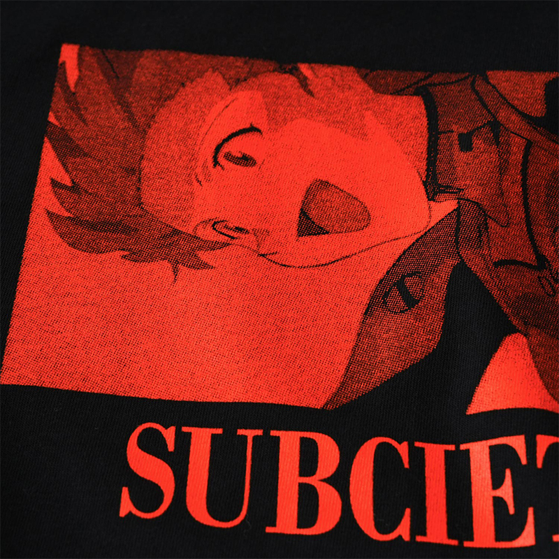 【RADIO EVA"THE 30"】C045 DISC11 (ASUKA)TEE by Subciety/BLACK BLACK S