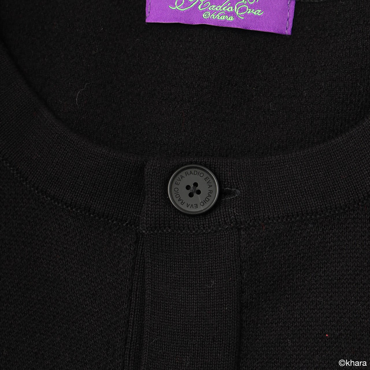 RADIO EVA A346 PUPPET Collection Cardigan/BLACK BLACK M