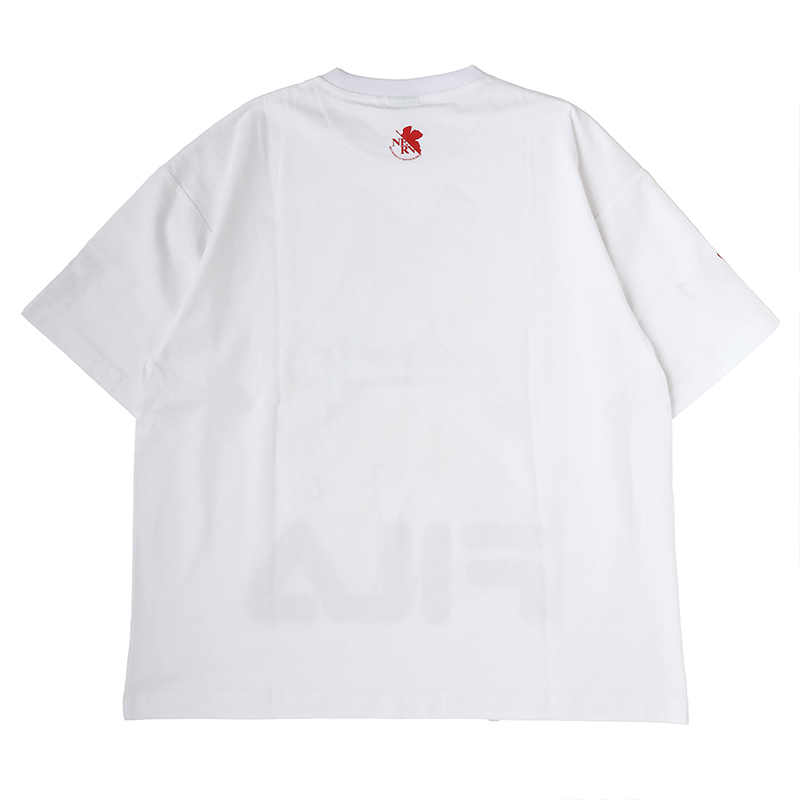 【RADIO EVA"THE 30"】 C007 FILA GRAPHIC T-SHIRT EVANGELION LIMITED /EVA-02(WHITE) EVA-02(WHITE) M