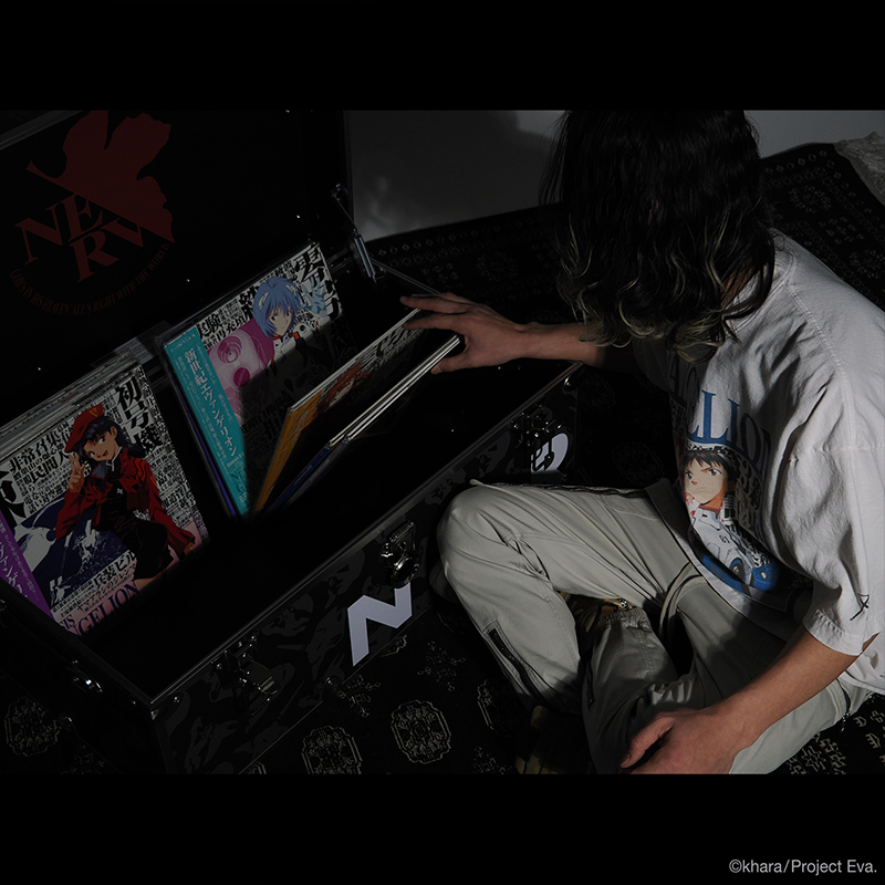 【EVANGELION:95】0086 T-Shirt/WHITE/L