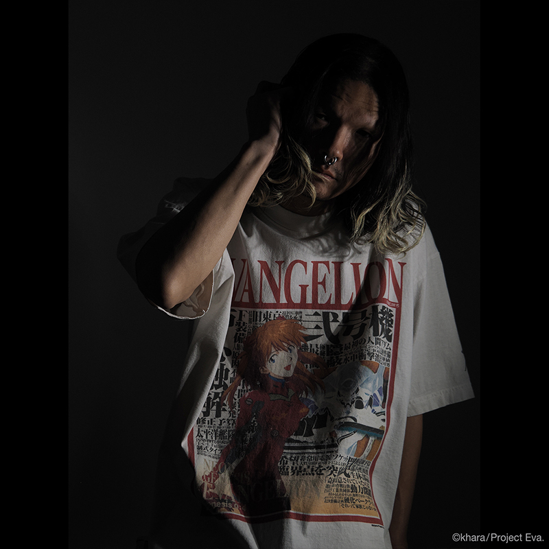 【EVANGELION:95】0089 T-Shirt/WHITE/L