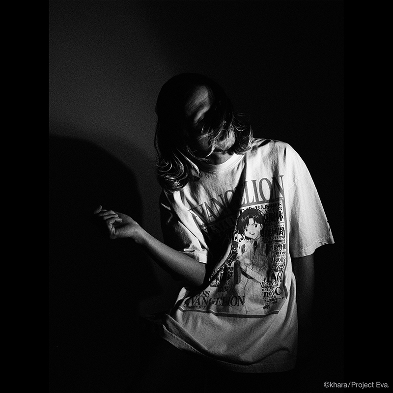 【EVANGELION:95】0092 T-Shirt/WHITE/L