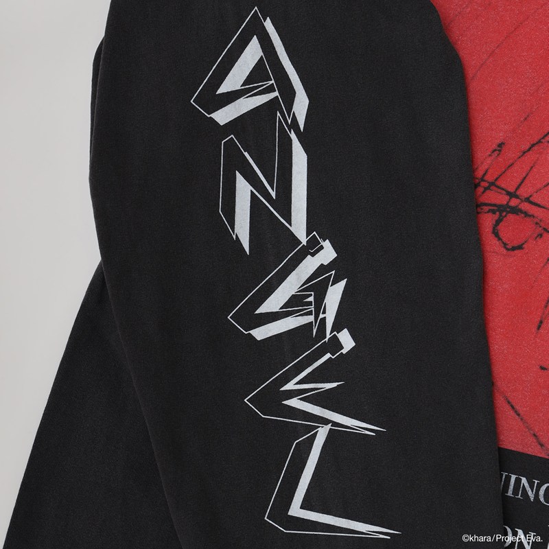 【EVANGELION:95】0110 Cutsew/BLACK BLACK L