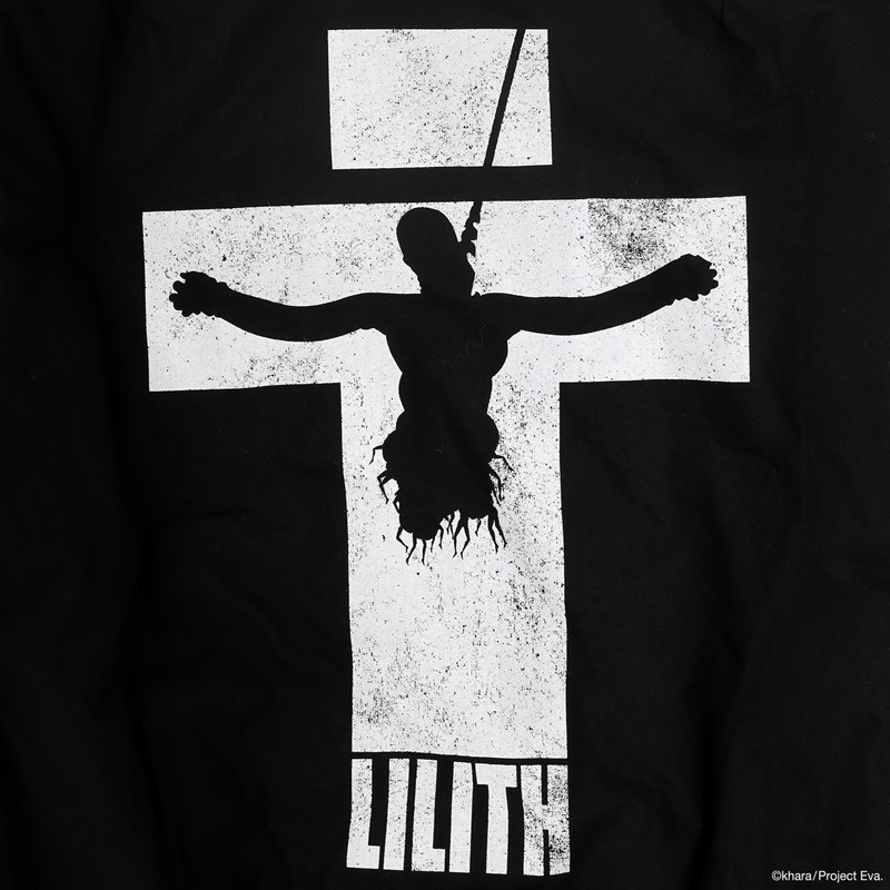 【EVANGELION:95】0119 MA-1 Jacket/BLACK BLACK XL