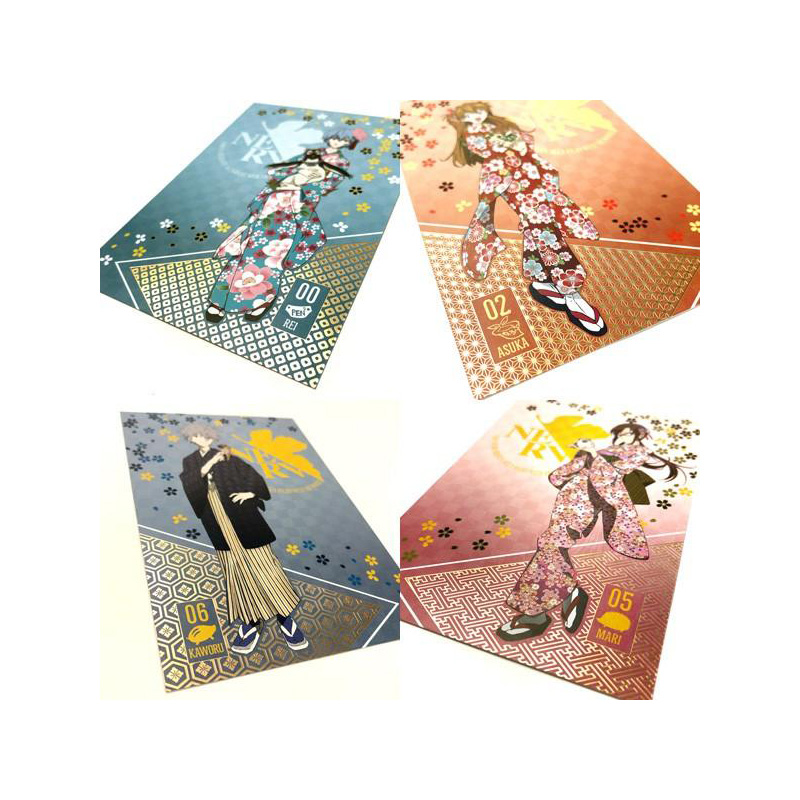 EVA STORE オリジナルクリアファイル/ポストカードセット【集合