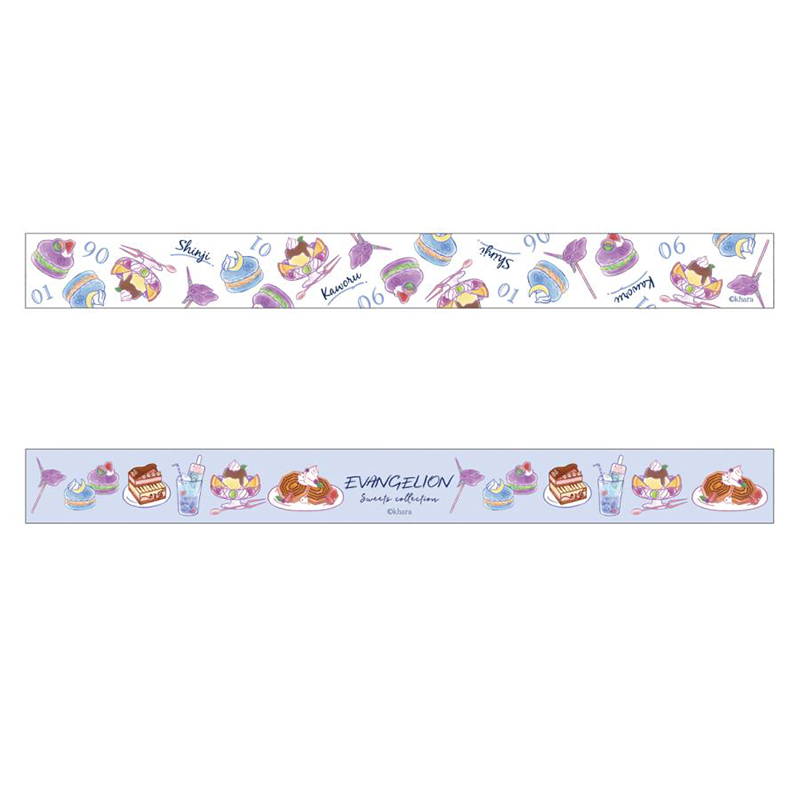 EVANGELION SWEETS COLLECTION/クリアマスキングテープセット/SHINJI&KAWORU(ムービック)