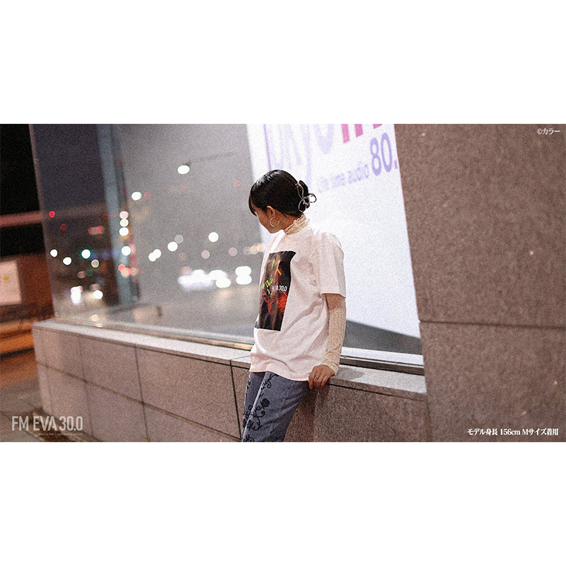 FM EVA 30.0 オリジナルTシャツ(ホワイト)/東京タワー(TOKYO FM) ホワイト Lサイズ