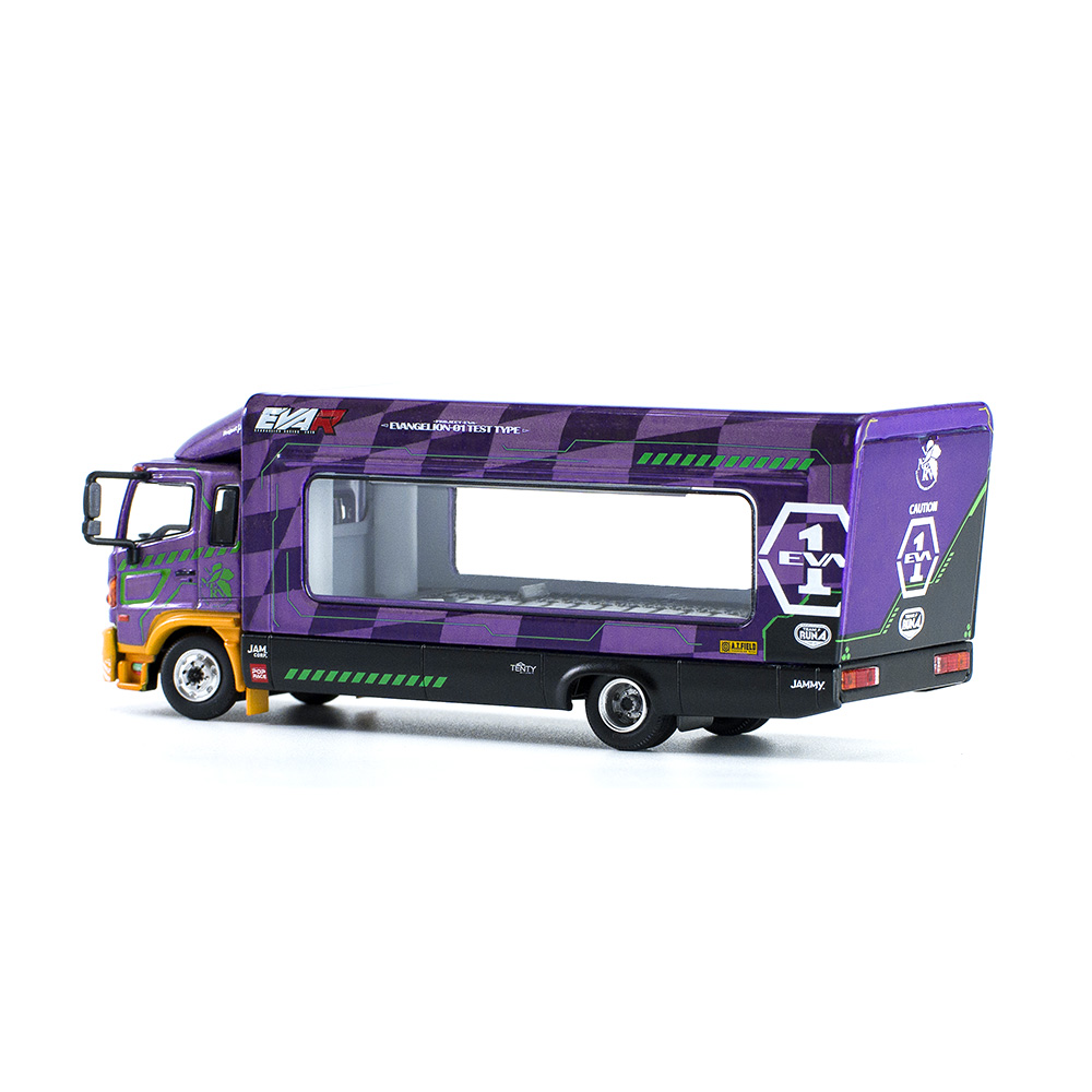 新発売 RACING EVA 1/64ミニカー エヴァレーシング TRANS HINO PORTER ミニカー