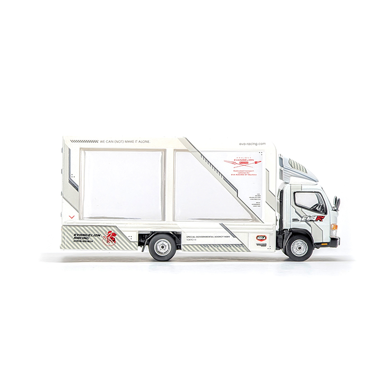 エヴァレーシング 1/64ミニカー Mitsubishi Fuso Canter（TARMAC WORKS
