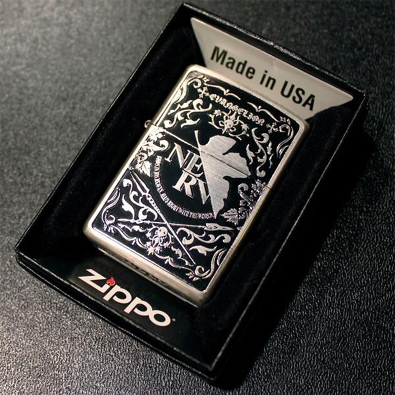 EVASTOREオリジナル エヴァンゲリオンZIPPO NERV EVAtic Elments Ver.