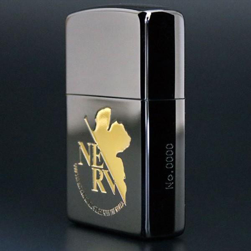 EVASTOREオリジナル エヴァンゲリオンZIPPO NERV/BLACK&GOLD