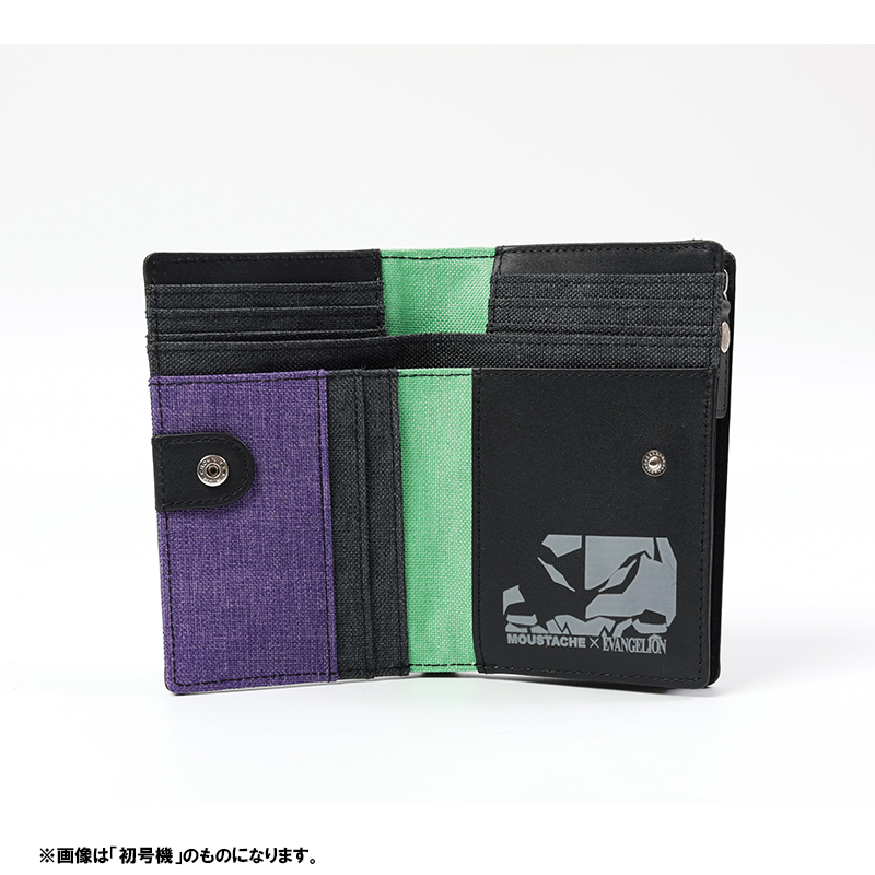 【EVANGELION x MOUSTACHE】深札入れ財布/2号機