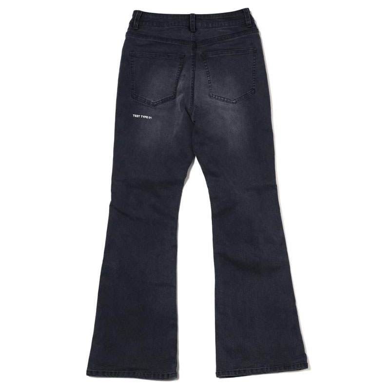 RADIO EVA A065 YAMIYO FLARE DENIM/GRAY