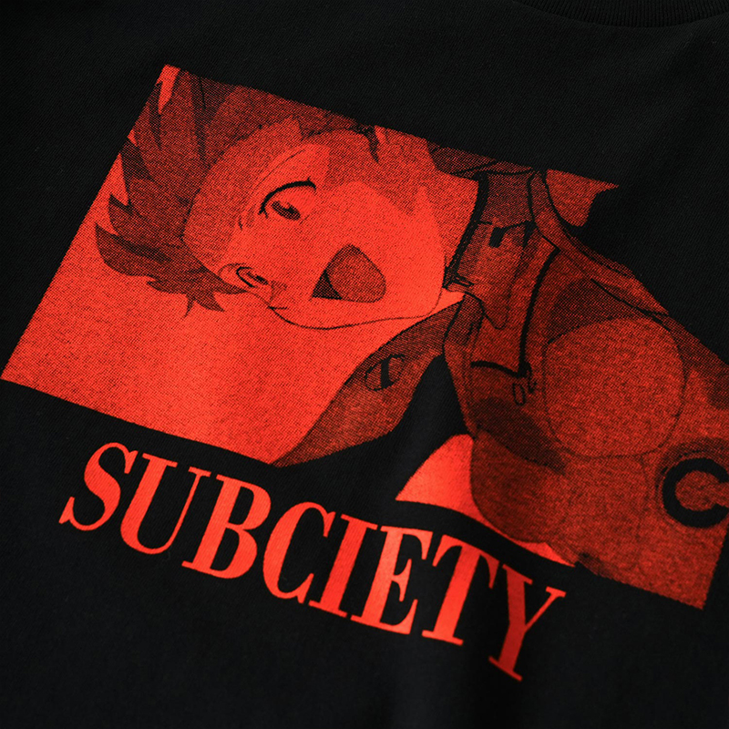 【RADIO EVA"THE 30"】C045 DISC11 (ASUKA)TEE by Subciety/BLACK BLACK S