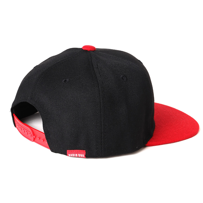 RADIO EVA A005 THE BEAST Embroidery Cap/BLACK×RED/FREE